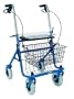 Duro-Med Traditional Steel Rollator, Blue