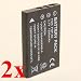 ATC*2pcs Lithium Battery for HP Photosmart R07,R507,R607,R607V,R607Xi,R607 BMW,R607 Gwen,R707,R707V,R707Xi,R717,R725,R727,R817,R818,R927