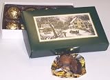 Scott's Cakes 1/2 Pound Dark Chocolate Covered Caramels in a Homestead Box