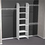 120" Closet Organizer By Ameriwood Furniture