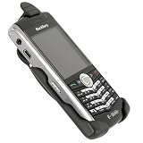 Premium Swivel [Plastic] Holster for Blackberry Pearl 8100, Black