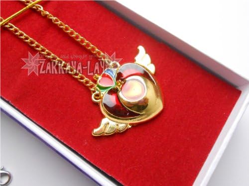 Sailor Moon - Pendant necklace (type C) Original key ring included [Cosplay] [Japan]