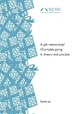 cover of A Gift Relationship?: Charitable Giving in Theory and Practice