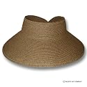 San Diego Hat Company UPF 50+ Roll Up Wide Brim Sun Visor Hat - Ultra Braid