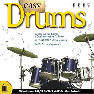 Click here to buy Easy Drums (Jewel case) by ArcMedia.