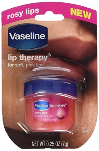 Vaseline Lip Therapy Rosy Lips Pack of 2 0.25 Oz. / 7 Grams