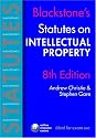 Blackstone's Statutes on Intellectual Property (Blackstone's Statute Book)