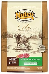 The Nutro Company Lite Adult Dog Food with Lamb and Whole Brown Rice Formula, 30-Pound