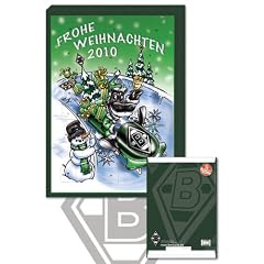 Borussia M�nchengladbach Weihnachtskalender / gef�llter Adventskalender mit Milka Schokolade Modell 2010 BMG