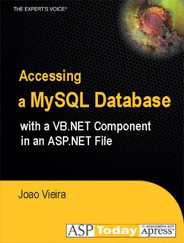 Buy Accessing a MySQL Database with a VB.NET Component in an ASP.NET File