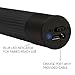 Paladineer Extendable Self-portrait Wireless Bluetooth Remote Camera Shooting Shutter Monopod Selfie Handheld Stick Pole with Mount Holder specially designed for Iphone 6 5s 5c 5 4s 4 Samsung Galaxy Mobile Cell Phone S03-Black