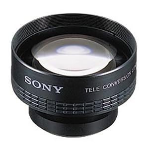 Sony VCL2030S Teleconverter Lens for DCR-DVD 92, 203, 403, 105, 205, 305, 405, 505 & DCR-PC1000 Camcorders