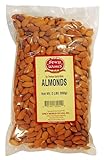 Spicy World Almonds Whole, 2-Pound Pouches (Pack of 2)