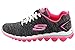 Skechers Sport Women's Skech Air Sweet Life Fashion Sneaker,Black/Hot Pink,7.5 M US
