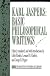 Karl Jaspers: Basic Philosophical Writings : Selections