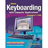 glencoe keyboarding with computer applications lessons 1 150 johnson gregg micro keyboard