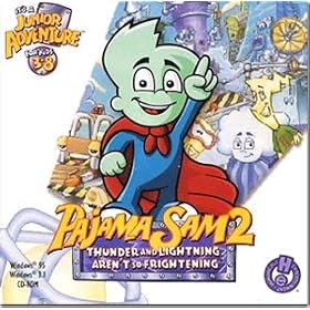 PAJAMA SAM 2 - THUNDER AND LIGHTING