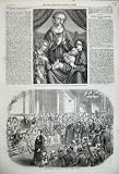 1859 の Bluecoat の男の子のマンションハウスのバージンの熱愛する幼児 熱愛