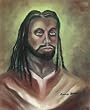 Rasta Jesus Christ Rastafarian Art Print POSTER high - 16x20