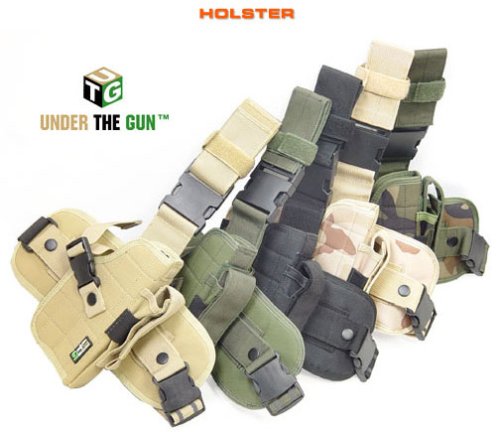 SPECIAL OPS Tactical Leg Holster Black for Pistols and Airsoft Guns