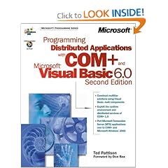 Programmimg Distributed Applications With Com+ and Microsoft Visual Basic  6.0 (Book & CD)