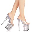Lucious Women's HIGHLIFE-801G/L/TG 8" Platform Mule, Available in 4 Colors