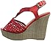 Qupid Women's Clemence-93 Wedge Sandal