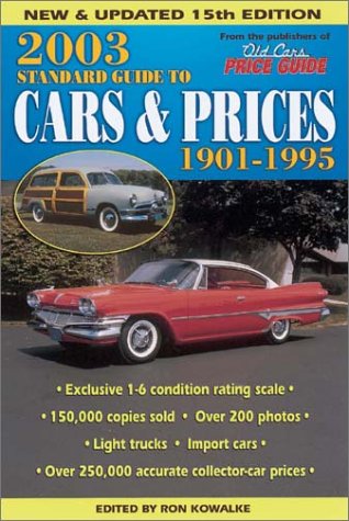 2003 Standard Guide to Cars & Prices: 1901-1995 (15th Edition) under Buying & Leasing in The Books Store