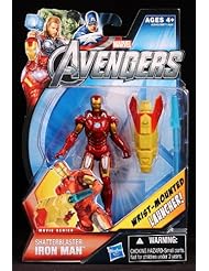 Toy: Marvel Avengers Movie 4 Inch Action Figure Shatterblaster Mark VII Iron Man Super Articulated - Hasbro