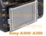 Janco Hard LCD Cover Screen Protector for Sony Alpha A300 A350 Digital SLR Cameras replace SONY PCK LH3AM sony alpha a300