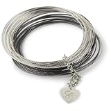 Jessica Simpson Set of 24 Two-Tone Bangles