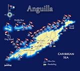 Anguilla Dive Map