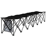 Travelchair TravelBench Original 6 Seater, Black