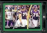2007 Topps Total # 50 Bryant McKinnie / Matt Birk / Steve Hutchinson - Minnesota Vikings - Football Card