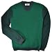 Original Penguin Men's Dake's Mojo V-neck Cotton Sweater, Ponderosa Pine, M