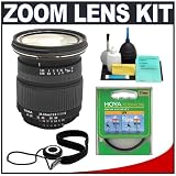 Sigma 24-60mm f/2.8 EX DG Lens + Hoya G Series 77mm UV Filter + CapKeeper 2 Lens Cap Strap + 6-Piece Cleaning Kit for Canon EOS 40D, 30D, 20D, 10D, 5D, Digital Rebel XT, Digital Rebel XTi Digital SLR Cameras