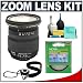 Sigma 24-60mm f/2.8 EX DG Lens + Hoya G Series 77mm UV Filter + CapKeeper 2 Lens Cap Strap + 6-Piece Cleaning Kit for Nikon Digital D300 D200 D3 D80 D50 D70 & D70s SLR Cameras