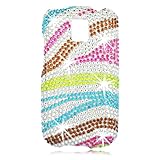 Talon 16818 Full Diamond Bling Phone Shell for LG MS690 Optimus M (Rainbow  ....