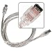 Eforcity 6 foot 6 pin Male to 6 pin Male Translucent Firewire Cable for IEEE 1394 devices