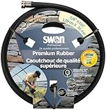 Swan Premium Rubber SNCPM58100 Heavy Duty 5/8-Inch by 100-Foot Black Water Hose Swan Premium Rubber SNCPM58100 Heavy Duty 5/8-Inch by 100-Foot Black Water Hose