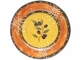 Certified International French Olives Round Platter, 16-Inch