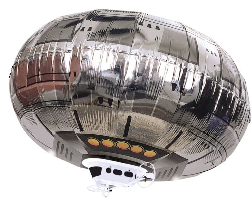 Childrens Toyshop  Toys : Ufo Mothership Indoor 3 Ch R/C Airship 27 & 49 Mhz