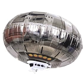 Ufo Mothership Indoor 3 Ch R/C Airship 27 & 49 Mhz
