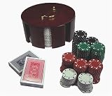 Red Star CR-2107 The Wheel 200 Deluxe Clay Chip Poker Carousel