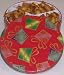 Gourmet Food : Scott's Cakes Garlic, Honey-Mustard, and Peanut Butter Pretzel Nuggets in a Christmas Present Tin