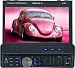 Brand-X XL7DV 7-Inch Single DIN In-Dash Motorized Touch Screen TFT Monitor with DVD/AM/FM/RDS Receiver