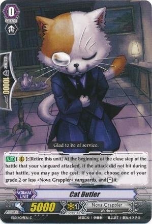 Cardfight!! Vanguard TCG - Cat Butler (EB01/019EN) - Comic Style Vol 1