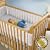 Breathable Safer Bumper for Slatted Cribs ONLY in White