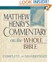 Matthew Henry's Commentary on the Whole Bible: Complete and Unabridged in One Volume