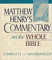 Matthew Henry's Commentary on the Whole Bible